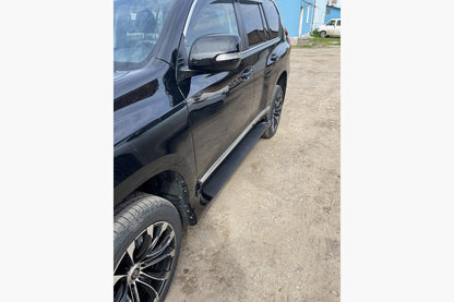 Side thresholds (2 pcs., aluminum) for Lexus GX460 - image 9