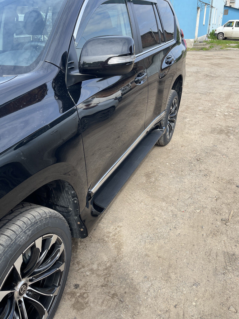 Side Steps GX-Style (2 pcs, Aluminum) for Toyota Land Cruiser Prado 150 2009-2023 - image 8