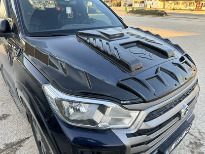Hood Scoop Cover (ABS) for SsangYong Musso ІІ 2018- - image 3