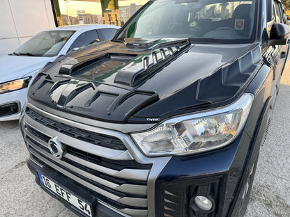 Hood Scoop Dragon (ABS) for SsangYong Musso ІІ 2018- - image 1