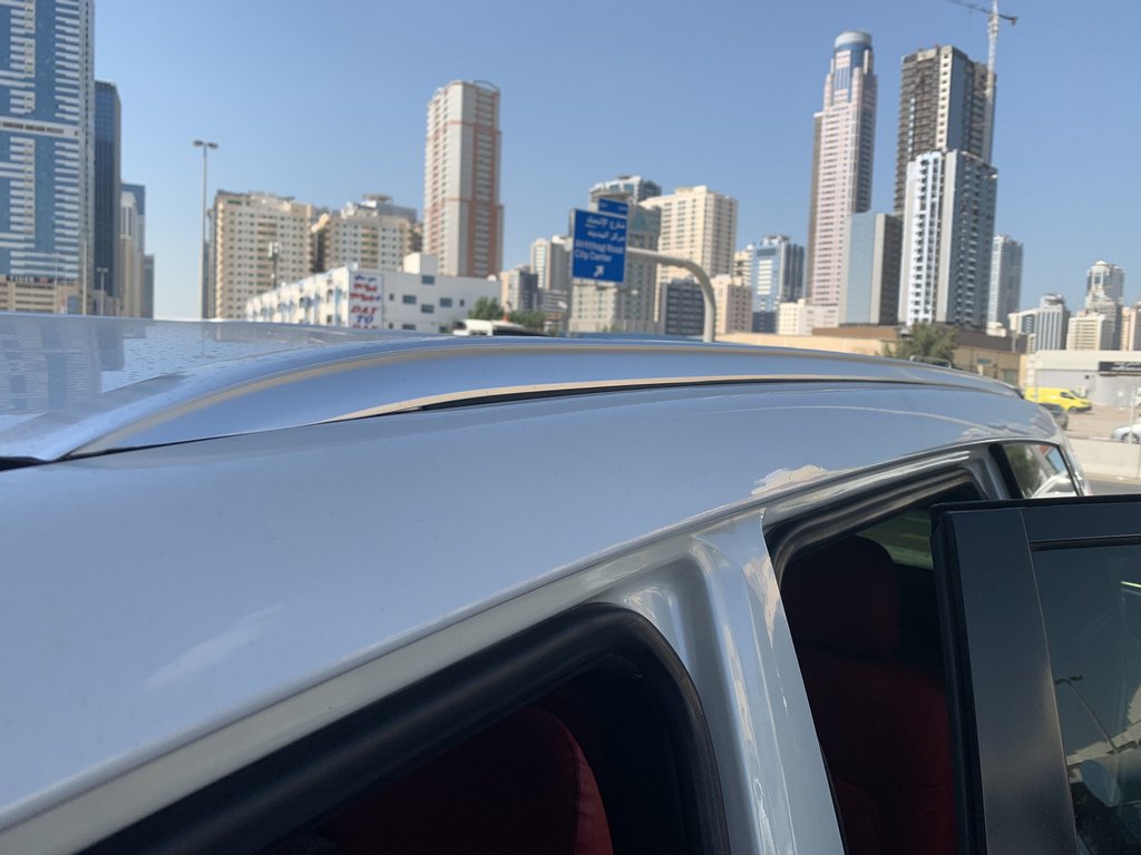 Roof Rails Lexus Design (2 pcs, grey) for Toyota Land Cruiser Prado 150 2009-2023 - image 7