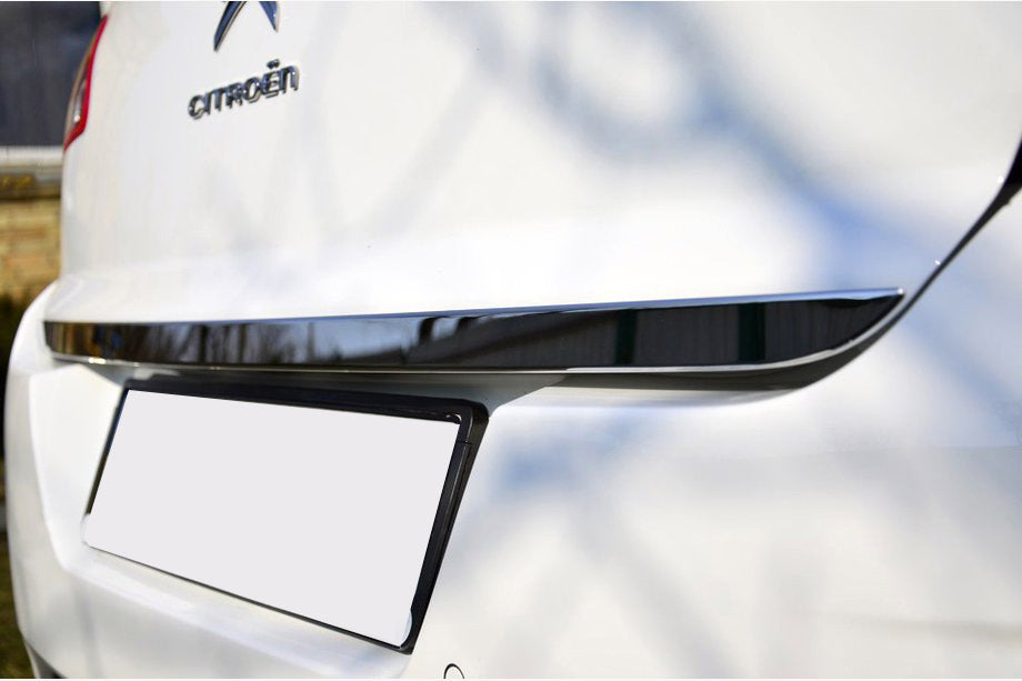 Trunk Sill Protector Stainless Steel for Citroen C-4 2010-2018 - image 2