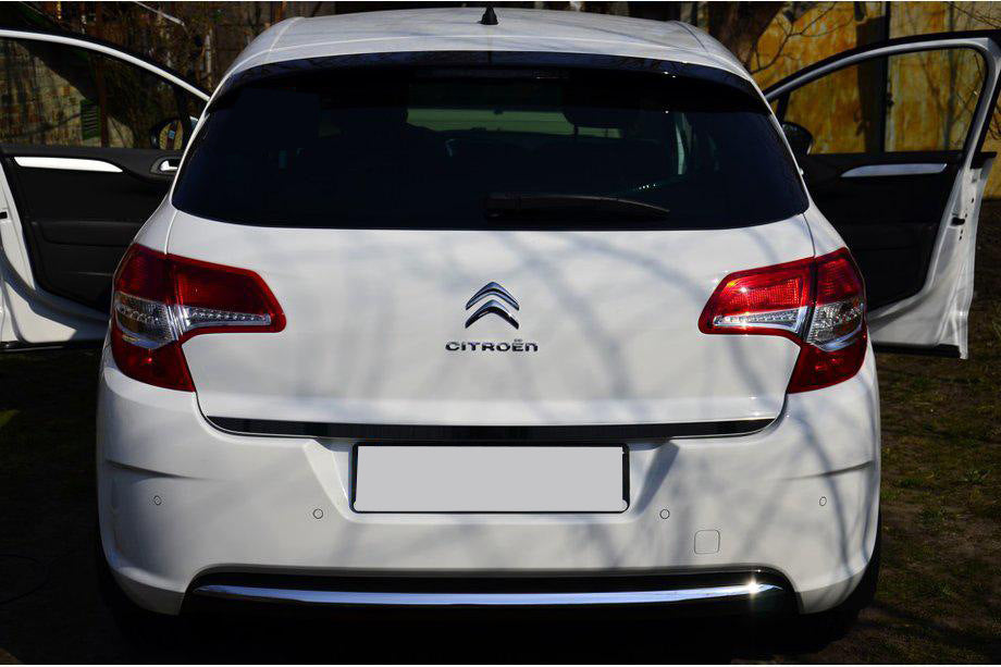 Cover on the edge of the trunk (stainless steel) for Citroen C-4 2010-2018 - image 3