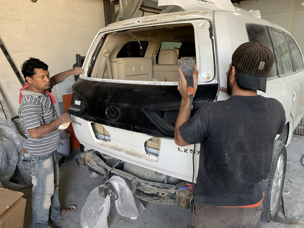 Facelift conversion kit from 2008-2016 model to TRD Superior (2016-2020) for Lexus LX570/450d 2008-2022 - image 15