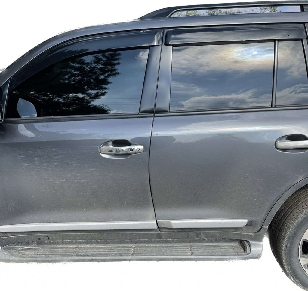 Window Deflectors 11cm (4pcs, HIC) for Toyota Land Cruiser 200 2007-2021 - image 6