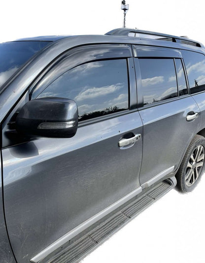 Window Deflectors 11cm (4pcs, HIC) for Toyota Land Cruiser 200 2007-2021 - image 5