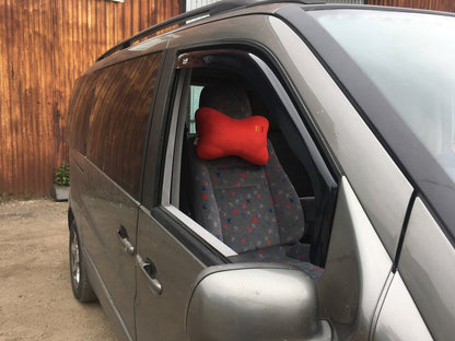 In-channel window deflectors (2 pcs, HIC) for Mercedes Vito W638 1996-2003 - image 4