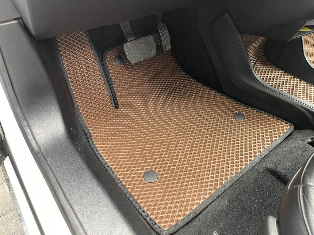 EVA mats (2012-2021, brick) for Tesla Model S - Reelken Auto