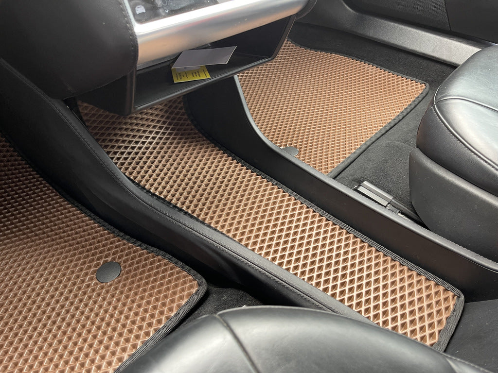EVA Floor Mats (2012-2021, brick) for Tesla Model S 2012– - image 1
