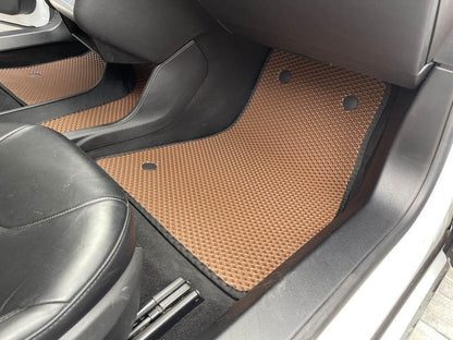EVA mats (2012-2021, brick) for Tesla Model S - Reelken Auto