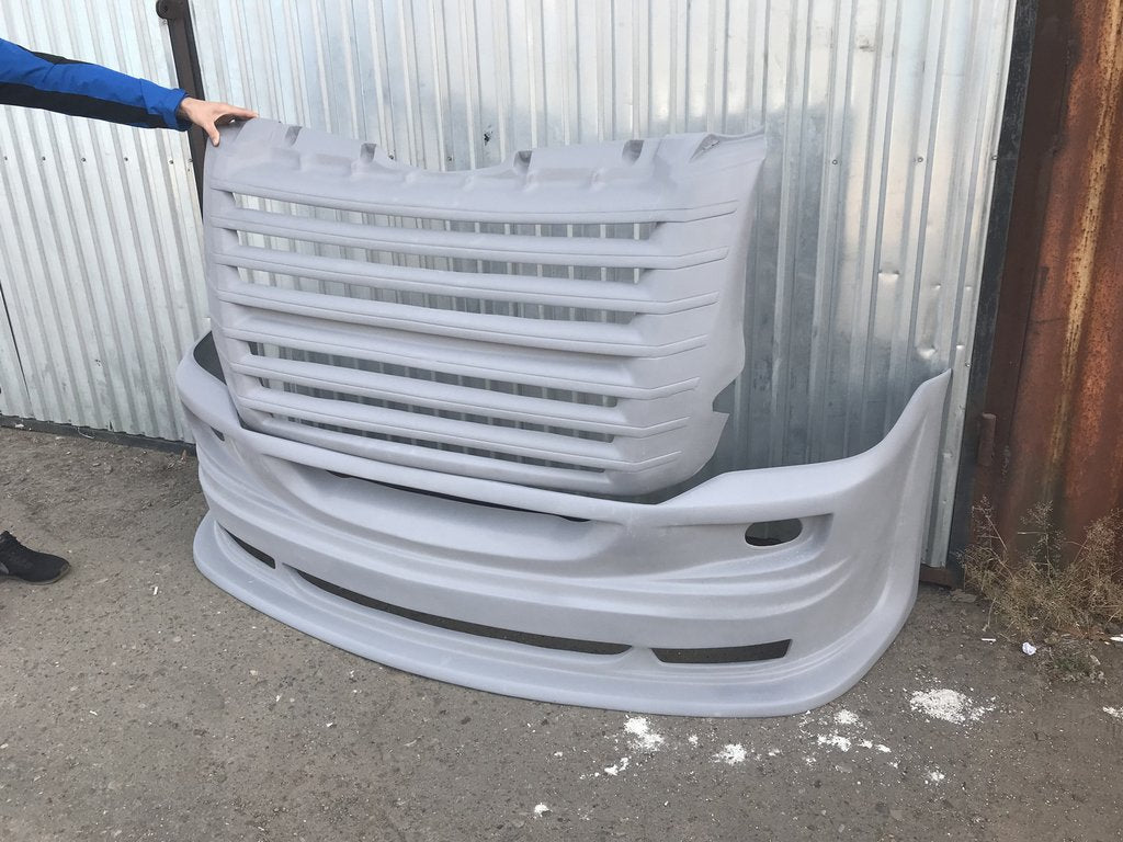 Front Bumper 2012↗ (USA-style, primed for painting) for Volkswagen Crafter 2006-2016 - image 4