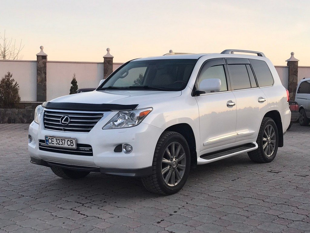 Window Deflectors 11cm (4pcs, HIC) for Lexus LX570/450d 2008-2022 - image 10