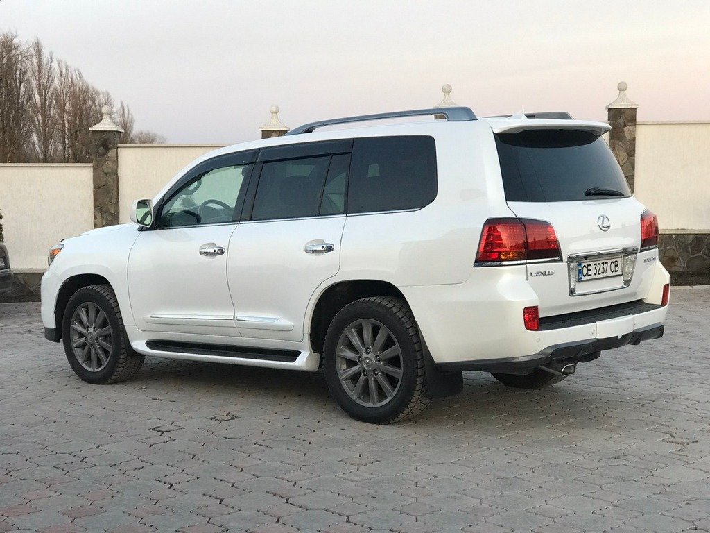 Window Deflectors 11cm (4pcs, HIC) for Lexus LX570/450d 2008-2022 - image 11
