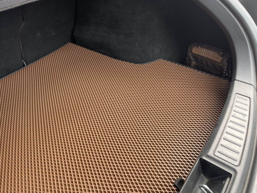 Rear trunk mat EVA (2012-2021, brick) for Tesla Model S - Reelken Auto