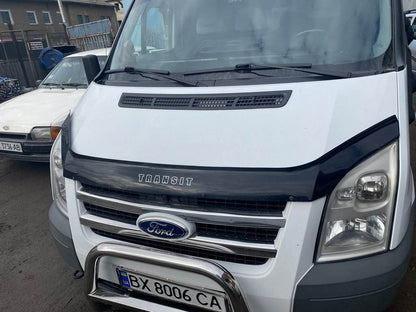 The WT004 bumper guard (stainless) for Ford Transit 2000-2014 - Reelken Auto
