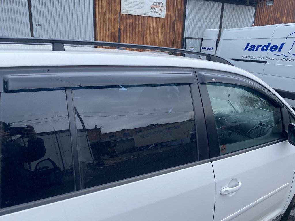 Windbreakers (4 pcs, HIC) for Volkswagen Touran 2010-2015 - Reelken Auto