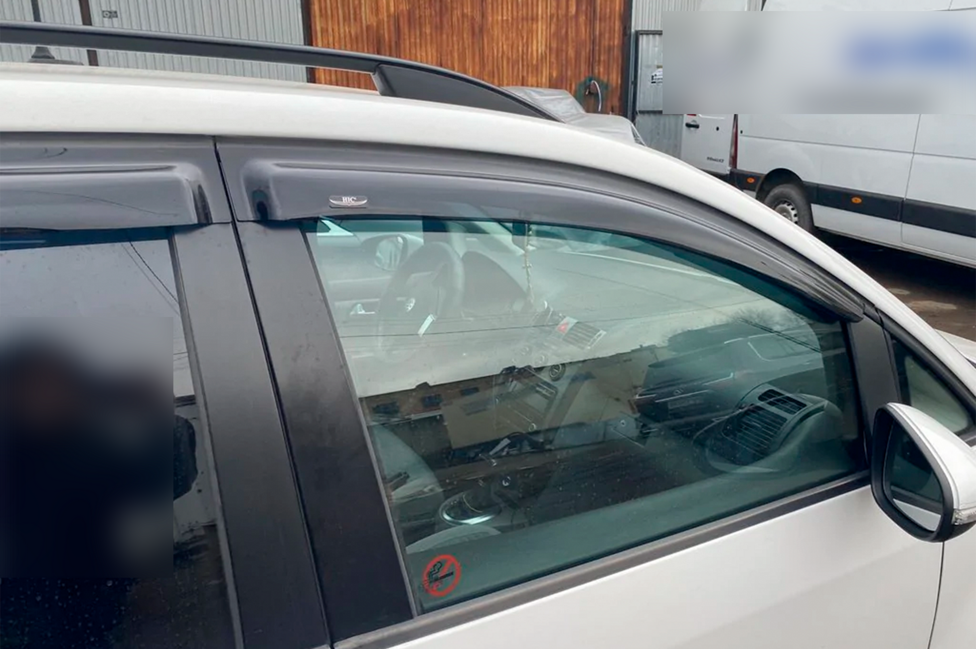 Window Deflectors (4 pcs, HIC) for Volkswagen Touran 2010-2015 - image 11