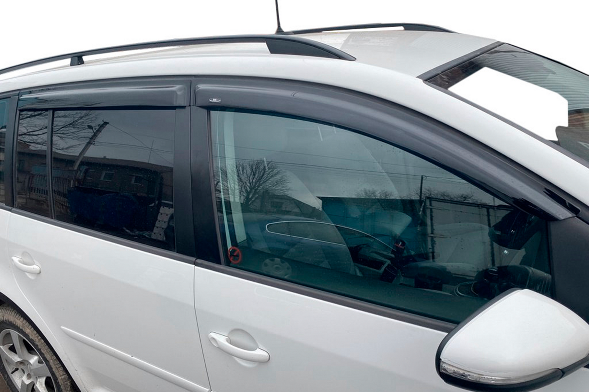 Window Deflectors (4 pcs, HIC) for Volkswagen Touran 2010-2015 - image 12