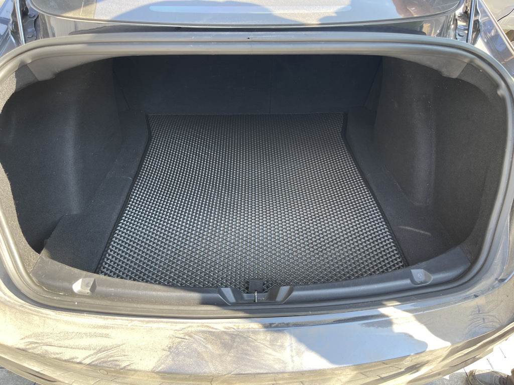 Rear trunk mat EVA (black) for Tesla Model 3 - Reelken Auto