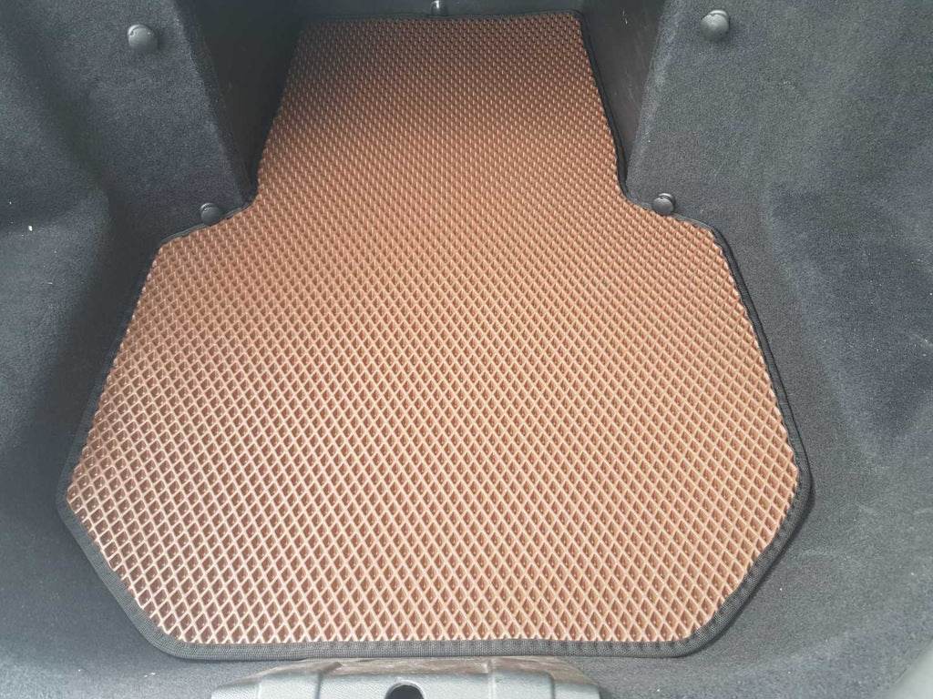 Front trunk mat EVA (2012-2021, brick) for Tesla Model S - Reelken Auto