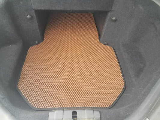 Front trunk mat EVA (2012-2021, brick) for Tesla Model S - Reelken Auto
