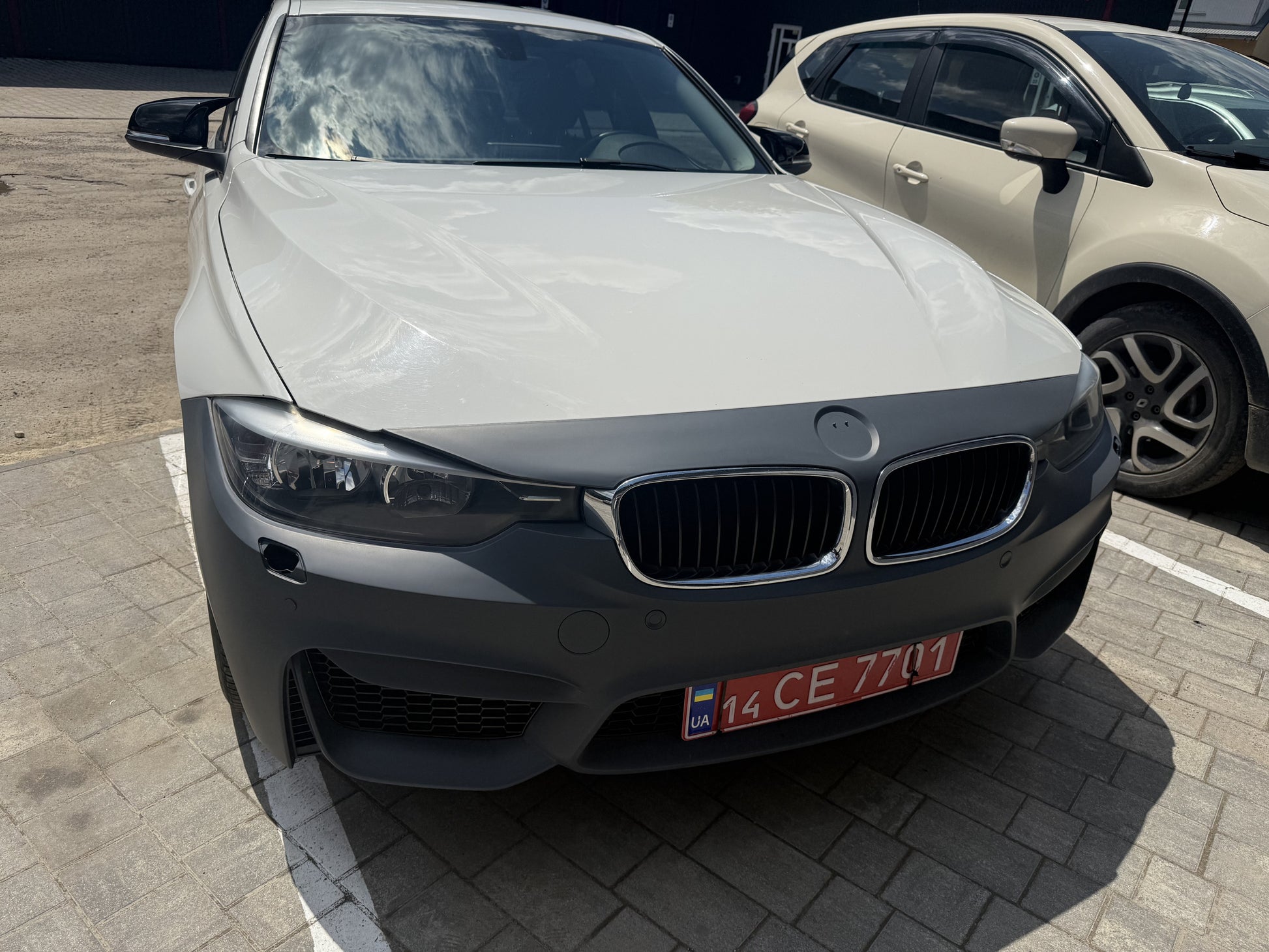 Front bumper in F80 M3 style for BMW 3 Series F30/F31 2012-2019 - image 4