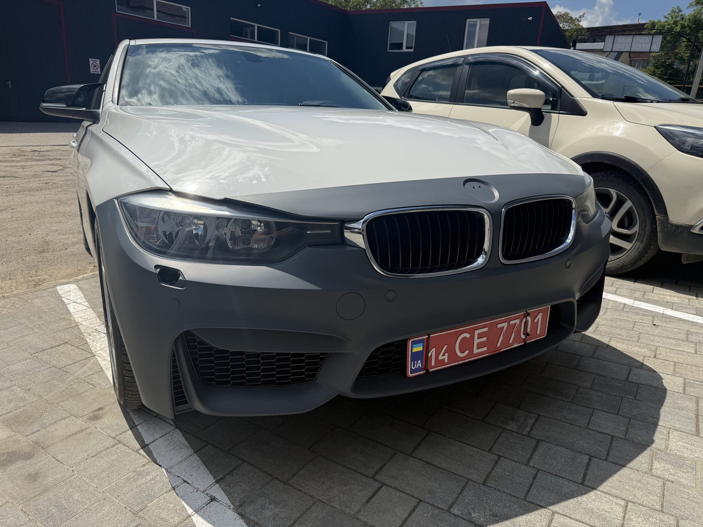 F80 M3 style front bumper for BMW 3 series F-30/31/34 2012-2019 - image 5