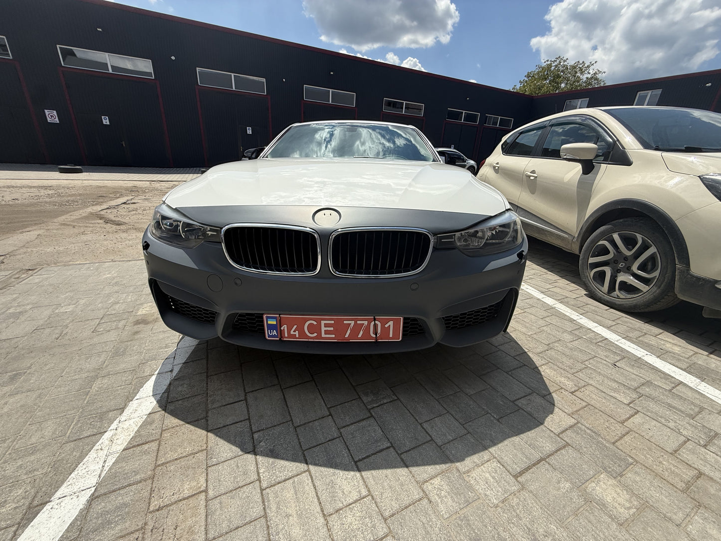 Front bumper in F80 M3 style for BMW 3 Series F30/F31 2012-2019 - image 10