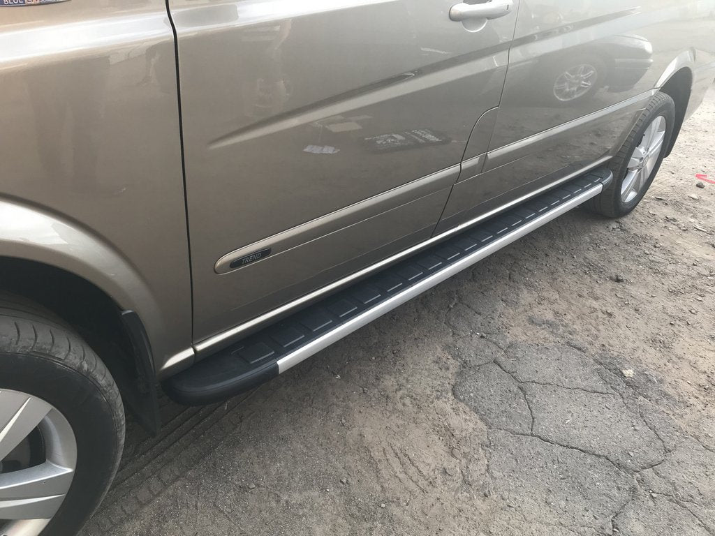 Side Steps Duru (2 pcs, Aluminum) for Mercedes Vito W639 2004-2014 - image 3