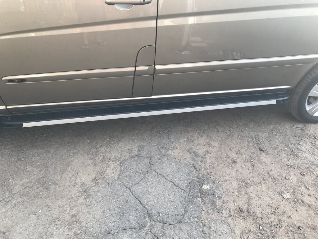 Side Steps Maya V1 (2 pcs, Aluminum) for Mercedes Viano 2004-2014 - image 2