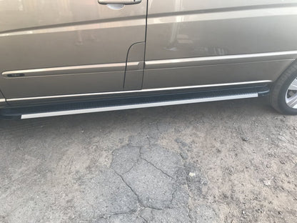 Side Steps Maya V1 (2 pcs, Aluminum) for Mercedes Viano 2004-2014 - image 2