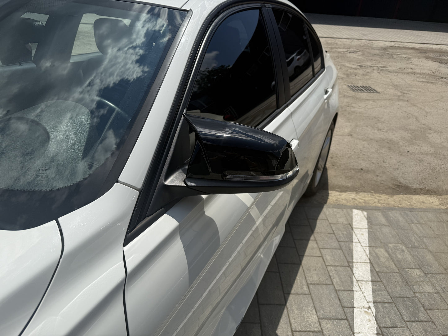 M-Look mirror covers (2 pcs) for BMW 4 series F-32 2012-2020 - image 1
