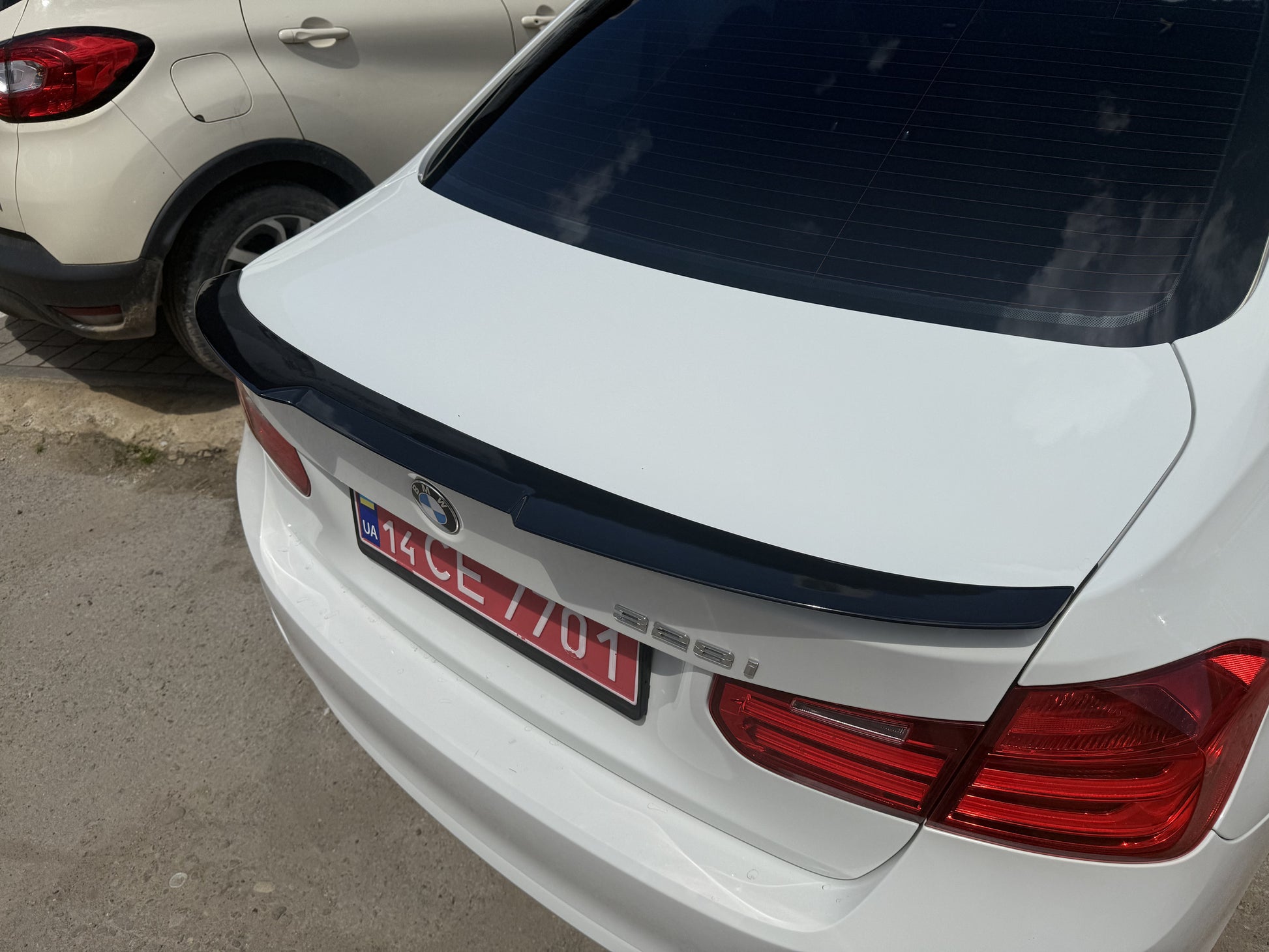 M4 Style spoiler (for painting) for BMW 3 series F-30/31/34 2012-2019 - image 3