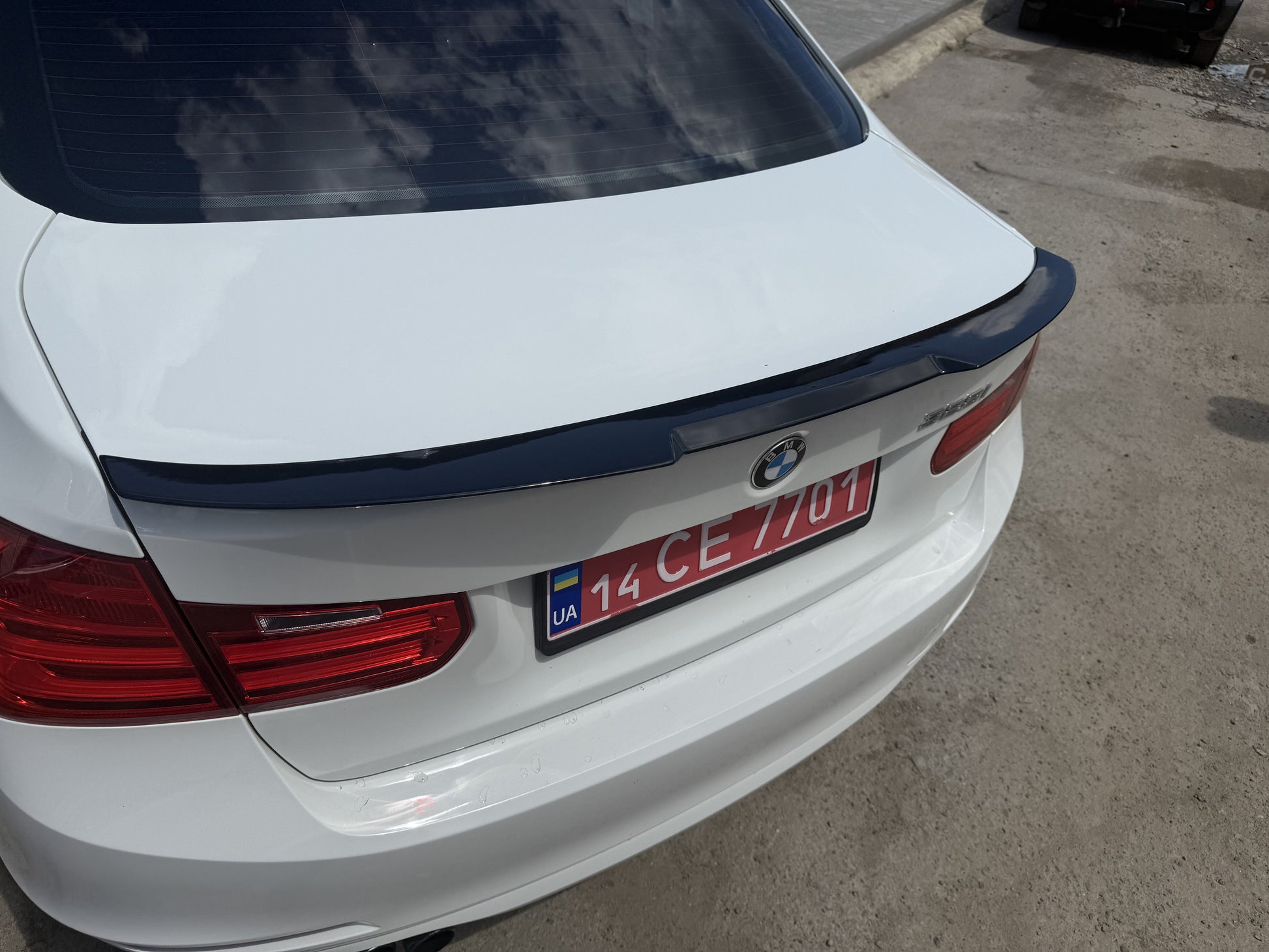M4 Style spoiler (for painting) for BMW 3 series F-30/31/34 2012-2019 - image 4