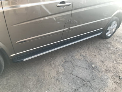Lateral platforms Maya V1 (2 pieces, aluminum) for Mercedes Vito W639 2004-2014 - image 3