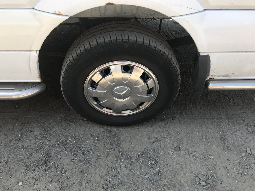 Stainless Steel Wheel Covers Petals (1-piece, Set of 4) for Mercedes Sprinter W906 2006-2018 - image 3