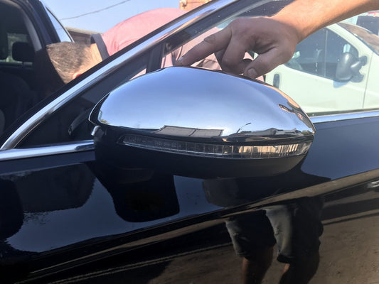 Covers for EU mirrors (2 pcs., stainless steel) for Volkswagen Passat B8 2015-2023 - image 2