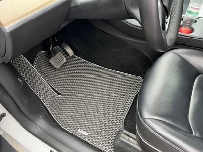 EVA Floor Mats (5-Seater, Black) for Tesla Model Y 2020- - image 6