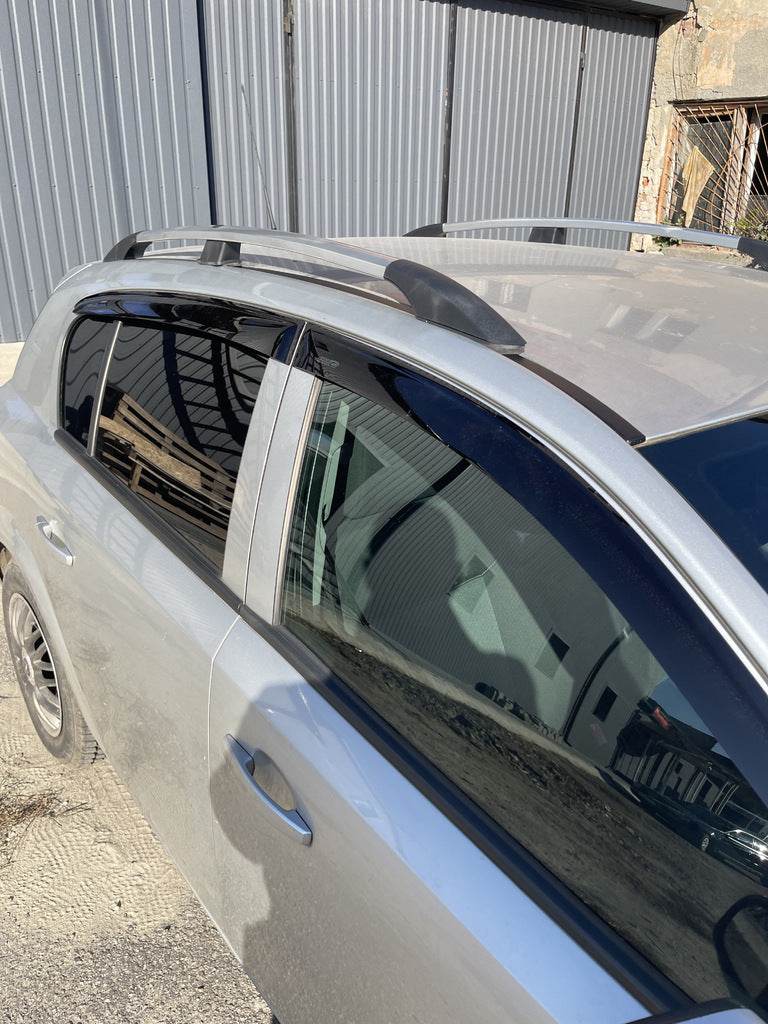 Aluminum roof rails (HB, chrome) for Opel Astra H 2004-2013 - Reelken Auto