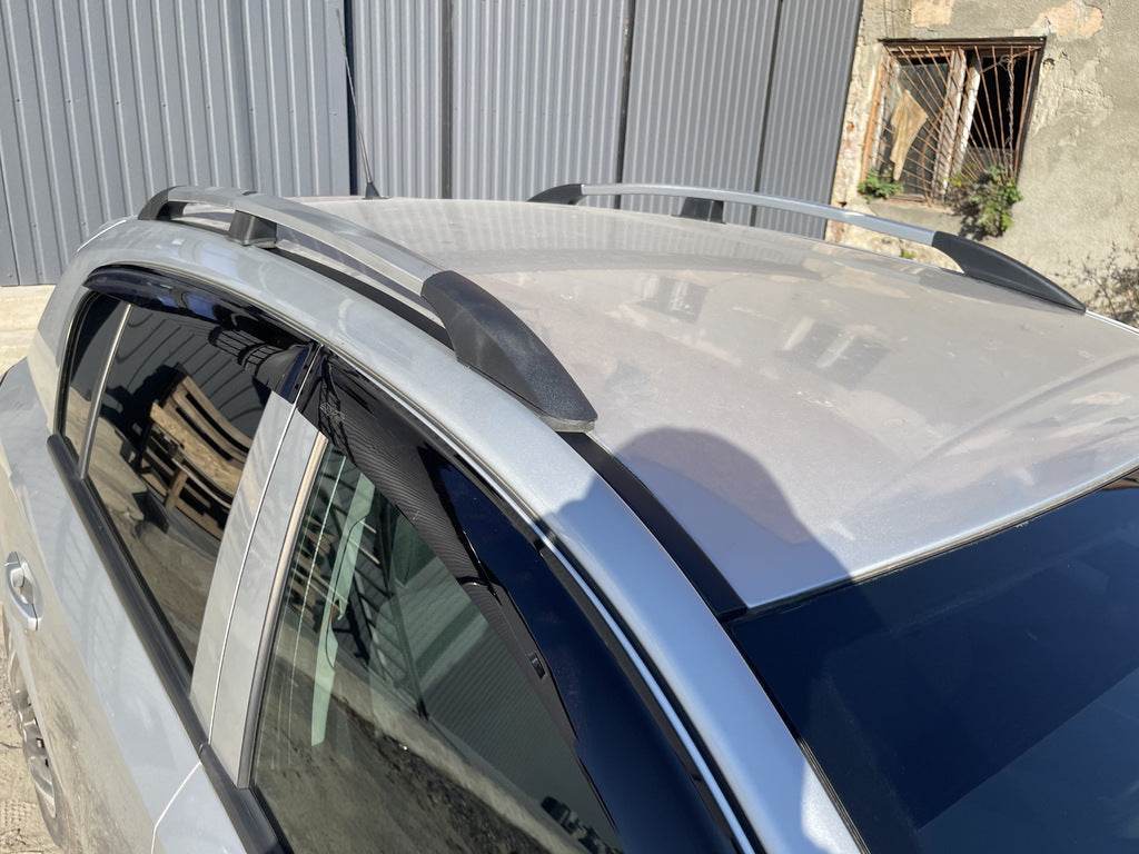 Aluminum roof rails (HB, chrome) for Opel Astra H 2004-2013 - Reelken Auto