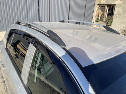 Aluminum roof rails (HB, chrome) for Opel Astra H 2004-2013 - Reelken Auto