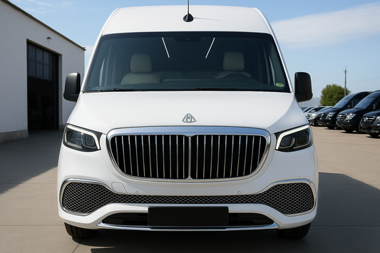 Front bumper with grille (Maybach) for Mercedes Sprinter W907/W910 2018↗ - image 1