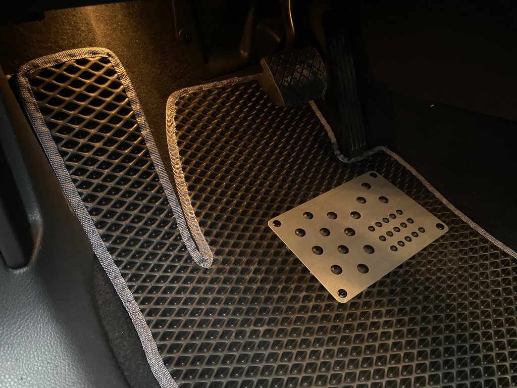 Polyurethane Floor Mats (3 Rows, EVA, Black) for Volkswagen Sharan 2010-2023 - image 5