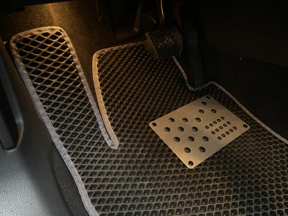 Polyurethane Floor Mats (3 Rows, EVA, Black) for Volkswagen Sharan 2010-2023 - image 5