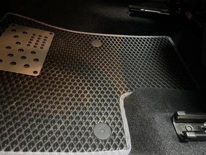 Polyurethane Floor Mats (3 Rows, EVA, Black) for Volkswagen Sharan 2010-2023 - image 4