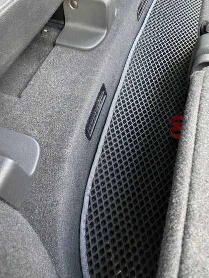 Polyurethane mats (3 rows, EVA, black) for Volkswagen Sharan 2010↗ - Reelken Auto