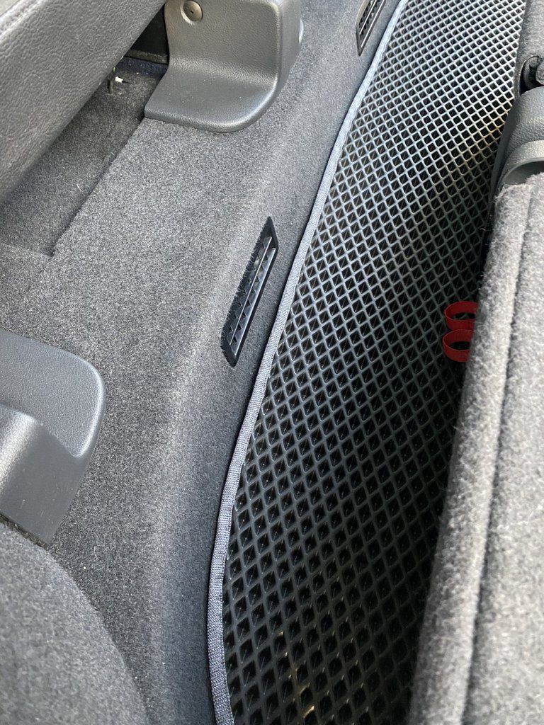 Polyurethane Floor Mats (3 Rows, EVA, Black) for Volkswagen Sharan 2010-2023 - image 13