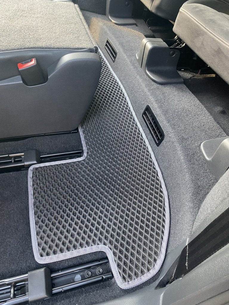 Polyurethane mats (3 rows, EVA, black) for Volkswagen Sharan 2010↗ - Reelken Auto