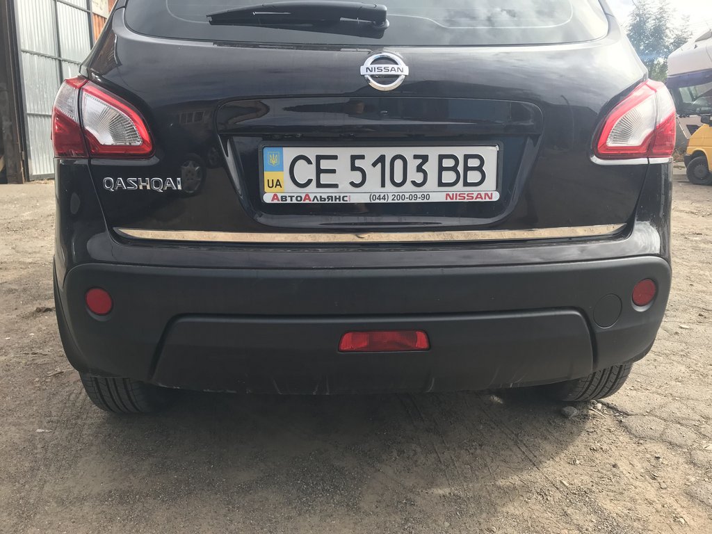 Trim the edge of the boot lid (stainless steel.) for Nissan Qashqai 2010-2014 - image 3