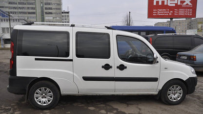 Chrome Roof Rails (Plastic Feet) for Fiat Doblo I 2005-2010 - image 18